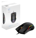 Raton msi clutch gm300 gaming  negro, usb