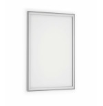 Durable 500823 marco para pared 450 x 625 mm rectángulo plata aluminio