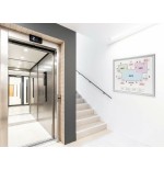 Durable 500923 marco para pared 660 x 900 mm rectángulo plata aluminio