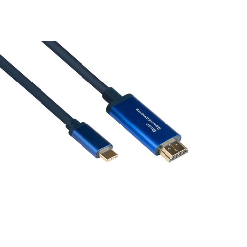 Good connections cable smartflex usb-c a hdmi azul 2m
