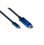 Good connections cable smartflex usb-c a hdmi azul 2m