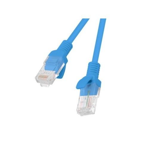 Lanberg cable de red pcu6-10cc-0150-b rj45 utp cat 6 1.5m azul