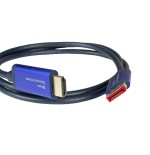 Good connections cable dp1.4-m.-hdmi2.0-m. azul 1m