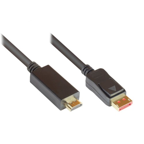 Cable  good connections dp1.4-m.-hdmi2.0-m. negro 2m