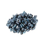 Good connections tornillos m6 20 mm juego de 50 negro plata