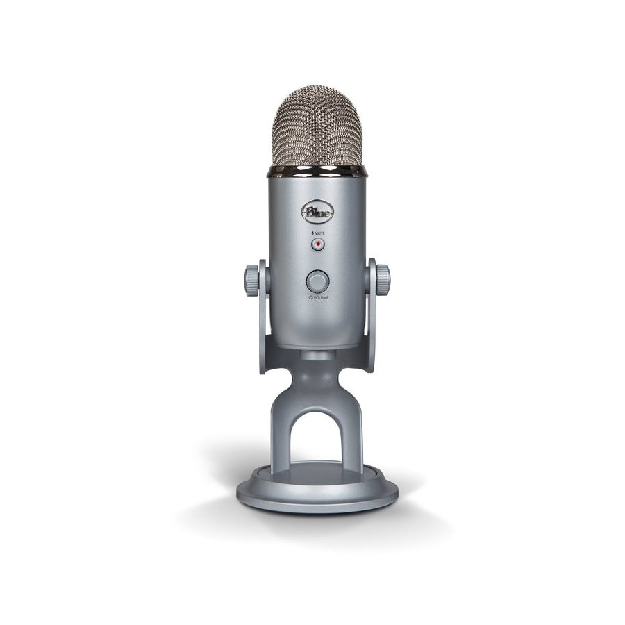 Blue microphones yeti 10-year anniversary edition micrófono usb plata