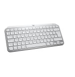 Teclado francés logitech mx keys mini for mac minimalist wireless illuminated keyboard bluetooth azerty gris