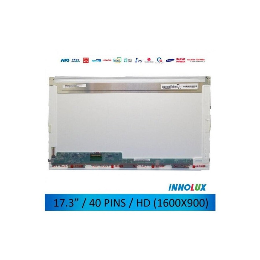 Eightt pantalla para portatil 17.3\1 led brillo 40 pins (n173fge-l23)
