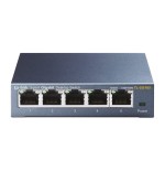 Tp-link tl-sg105 switch 5 puertos gigabit 10/100/1000 mbps metálico