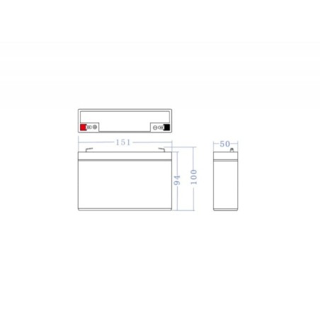 Green cell agm34 batería para sistema ups sealed lead acid (vrla) 6 v 14 ah