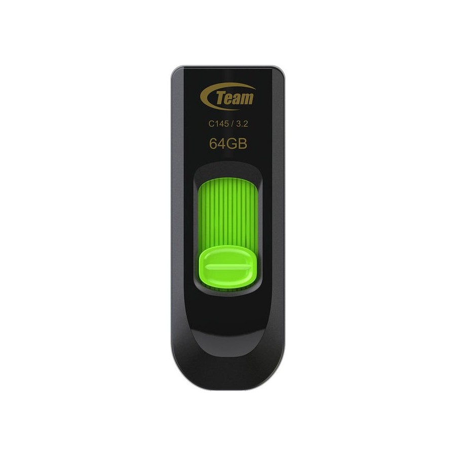 Pendrive team group 64gb c145 sliding design usb 3.0 verde