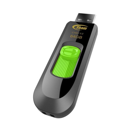 Pendrive team group 64gb c145 sliding design usb 3.0 verde