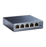 Tp-link tl-sg105 switch 5 puertos gigabit 10/100/1000 mbps metálico