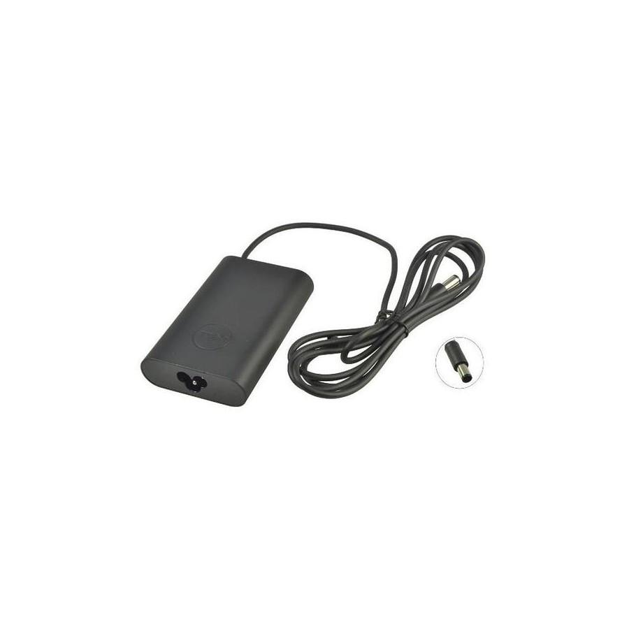 Dell cargador 19.5v 3.34a 65w (7.4mmx5.0mm) con cable alimentación para new style pa-12 with rounded sides 492-bcwy