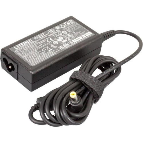 Acer cargador 19v 3.42a 65w con cable alimentación para acer travelmate 2400, 3210, 4150, 4650 ap.0650a.005