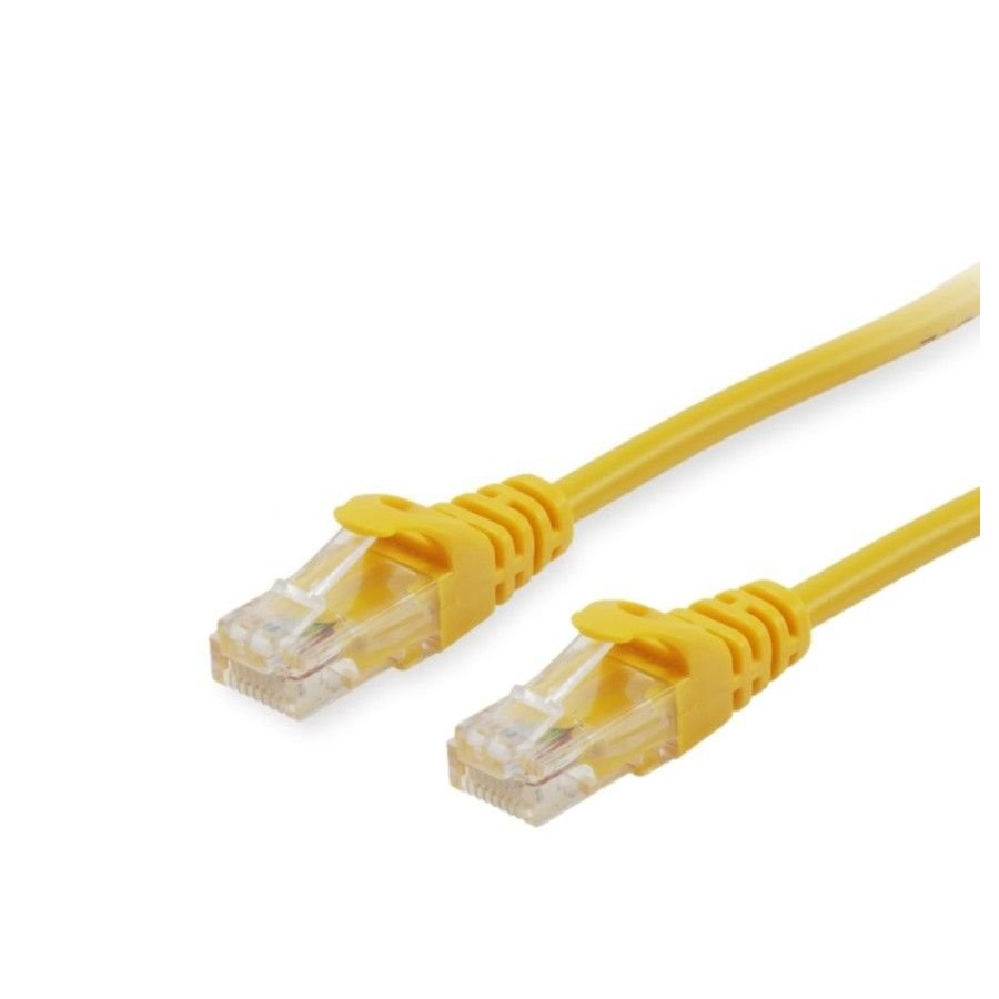Equip cable de red u/utp categoria 6 2m color amarillo