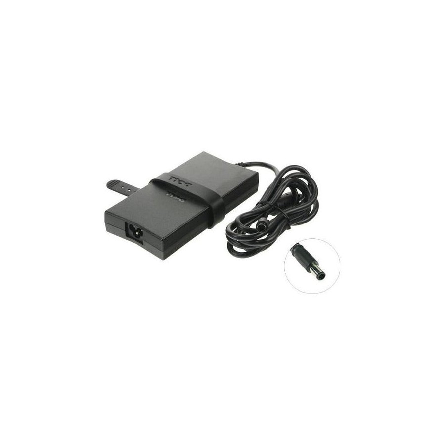 Dell cargador 19.5v 6.7a 130w con cable alimentación para dell inspiron 5150, 5160 (pa-13, pa-4e) w7757