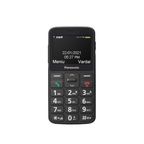 Panasonic kx-tu160 easy use mobile phone, black