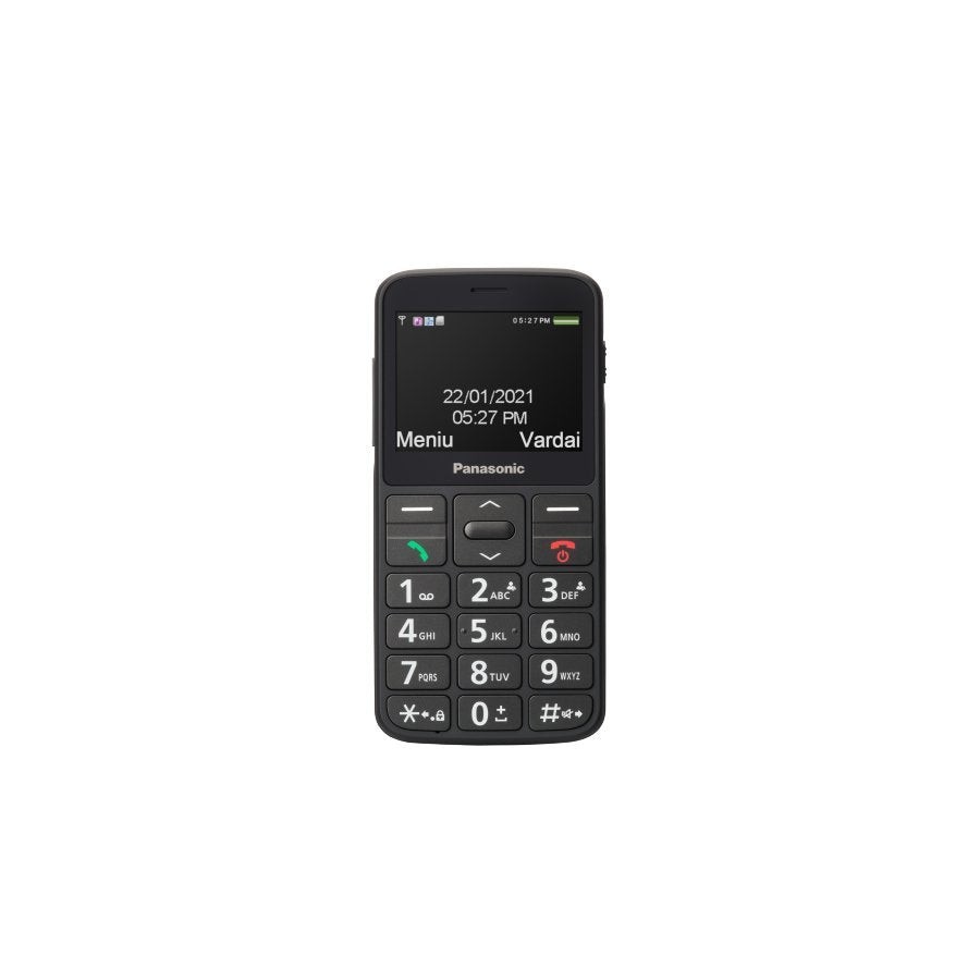 Panasonic kx-tu160 easy use mobile phone, black