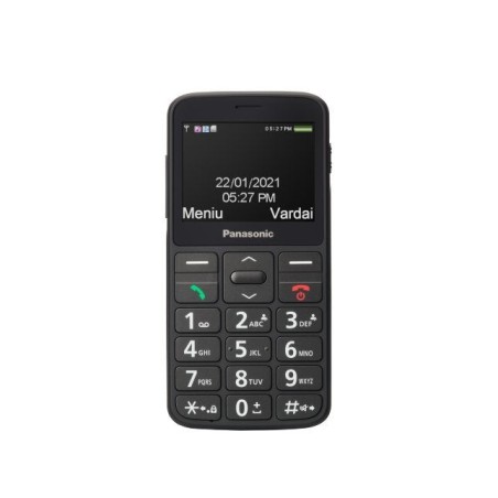 Panasonic kx-tu160 easy use mobile phone, black