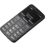 Móvil panasonic kx-tu160  de fácil uso, gris