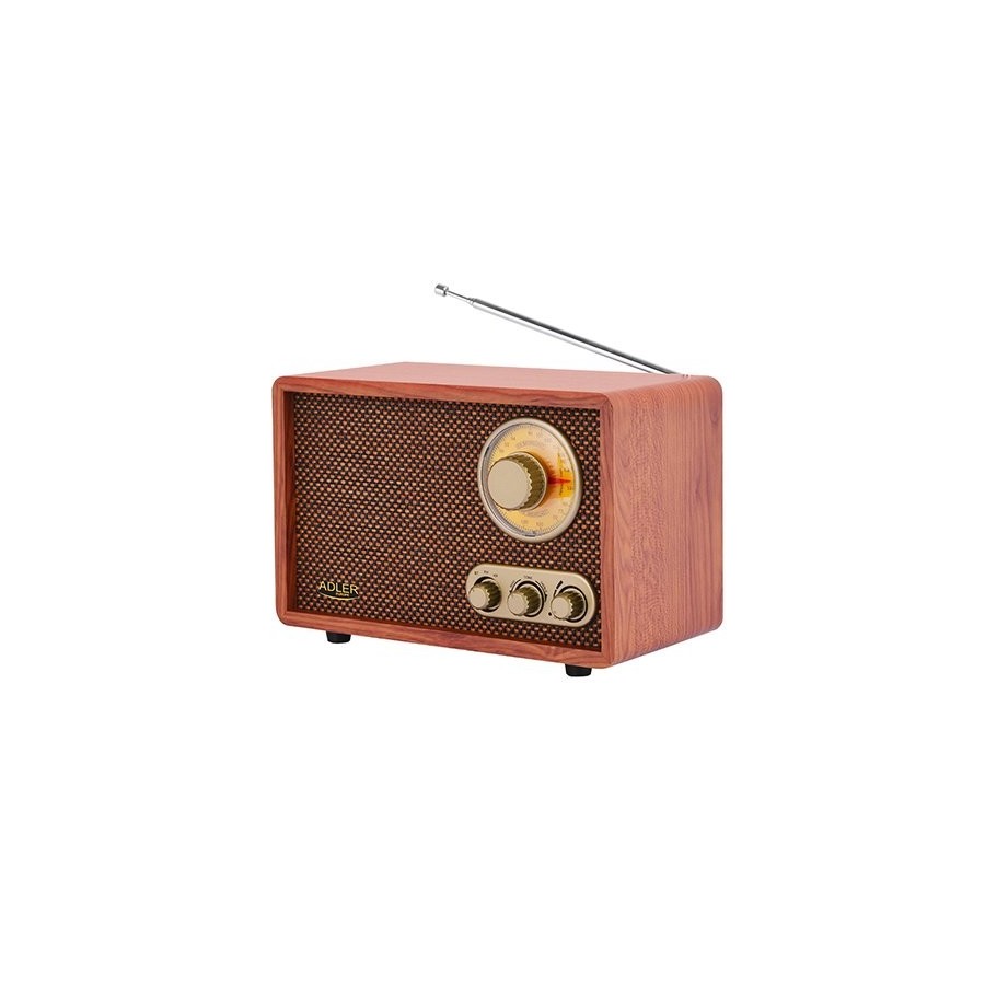 Radio adler ad 1171 retro  with bluetooth, brown