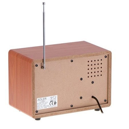 Radio adler ad 1171 retro  with bluetooth, brown