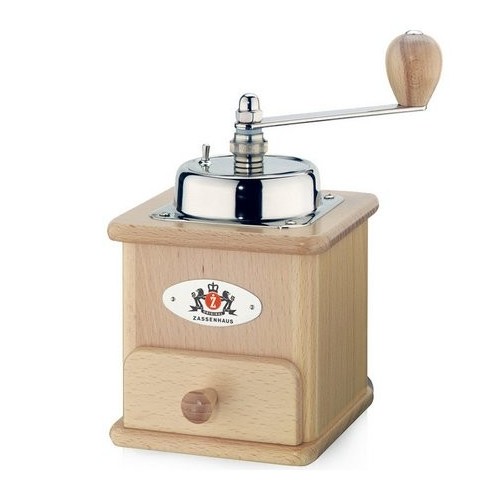 Molinillo zassenhaus coffee mill brasilia beech wood nature
