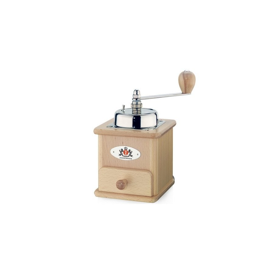 Molinillo zassenhaus coffee mill brasilia beech wood nature