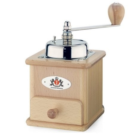 Molinillo zassenhaus coffee mill brasilia beech wood nature