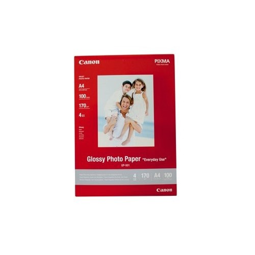 Canon gp-501 papel fotográfico a4 brillo