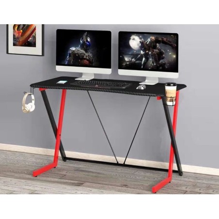 Mesa home-office ergo desk hasta 2 monitores headset holde