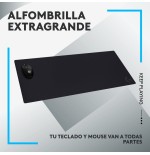 Alfombrilla logitech g g840 negro