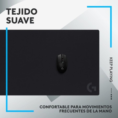 Alfombrilla logitech g g840 negro