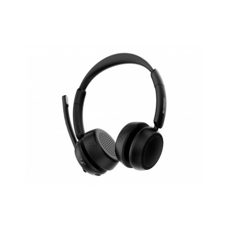 Auriculares urban factory movee max inalámbrico  usb tipo a bluetooth base de carga negro