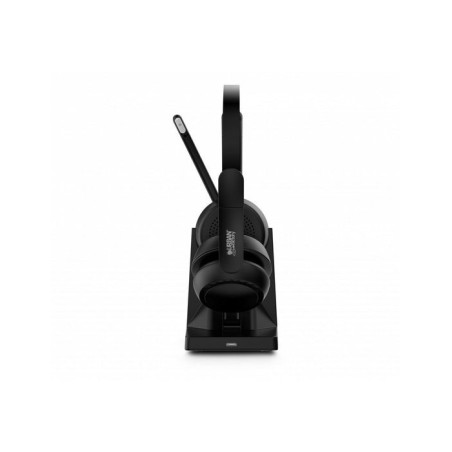 Auriculares urban factory movee max inalámbrico  usb tipo a bluetooth base de carga negro