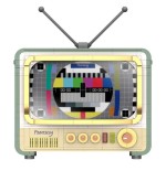 Retro tv set construccion 26 cm joyside series