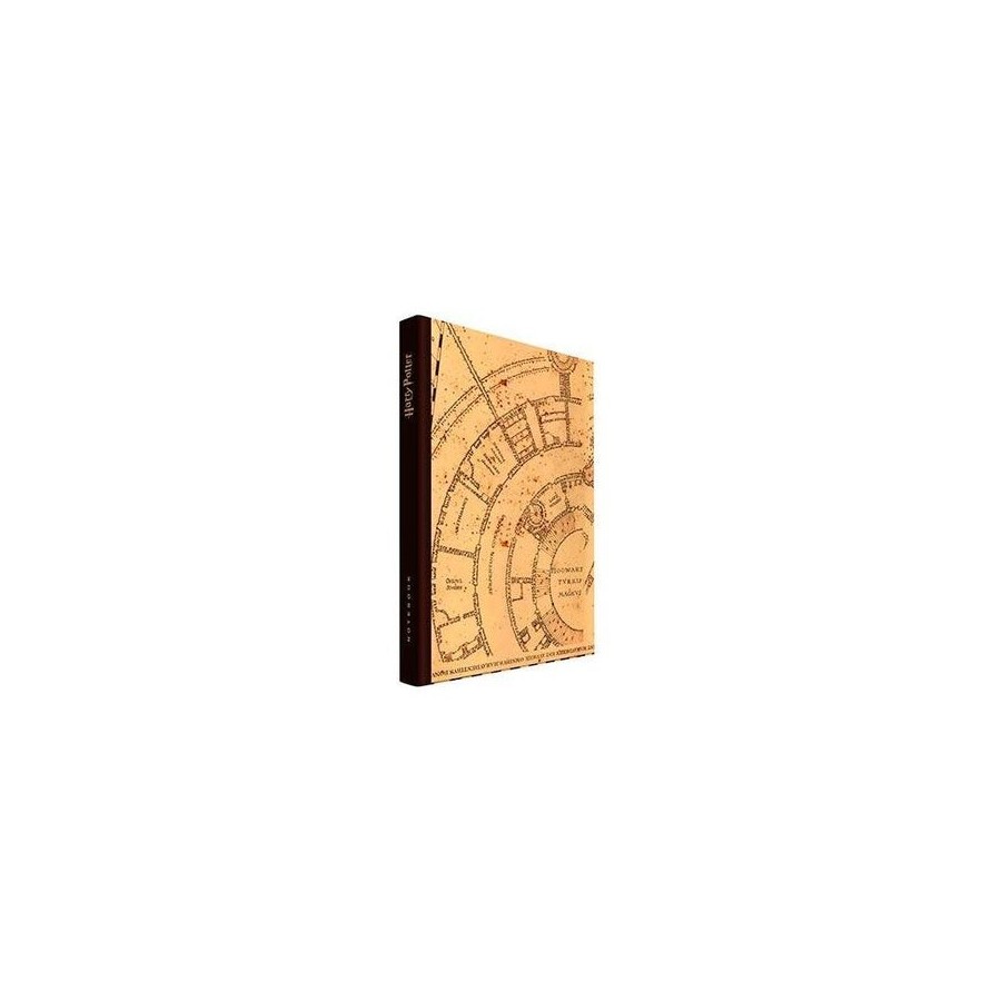 Libreta con luz mapa merodeador harry potter