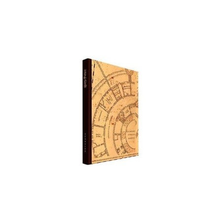 Libreta con luz mapa merodeador harry potter