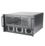 Silverstone sst-rm600, carcasa de rack negra, 6 unidades de altura sst-rm600