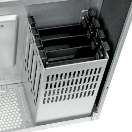 Silverstone sst-rm600, carcasa de rack negra, 6 unidades de altura sst-rm600