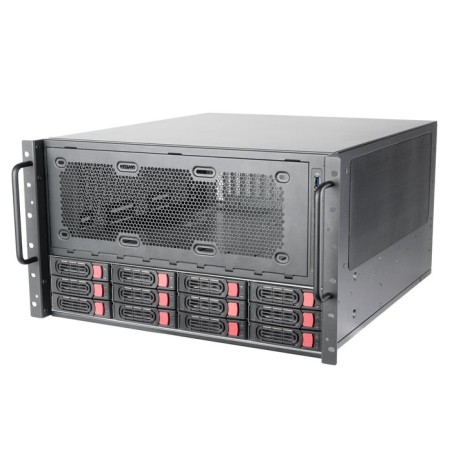 Silverstone sst-rm61-312, caja de rack negro