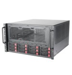 Silverstone sst-rm61-312, caja de rack negro