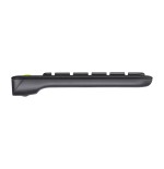 Teclado italiano logitech k400 plus tv rf inalámbrico qwerty negro
