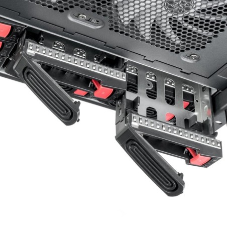 Silverstone sst-rm61-312, caja de rack negro