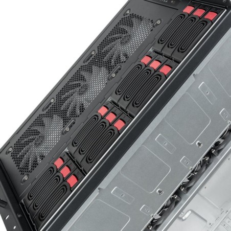 Silverstone sst-rm61-312, caja de rack negro