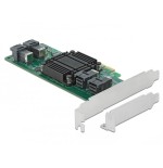 Delock 90585 tarjeta y adaptador de interfaz interno sff-8643, controlador pcie, sff-8643, femenino, verde, 32 gbit/s, 5 - 50 °c