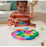 Puzzle mandala de madera fisher-price 40 piezas hxt94