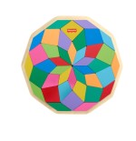 Puzzle mandala de madera fisher-price 40 piezas hxt94
