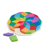 Puzzle mandala de madera fisher-price 40 piezas hxt94